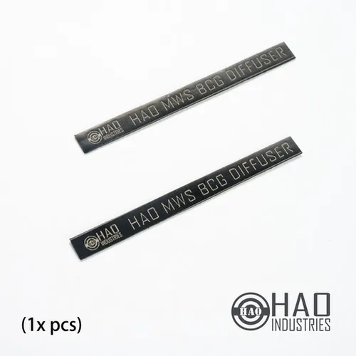 HAO MWS BCG Difuser Sticker▲