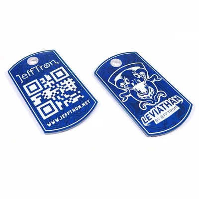 Leviathan Dog Tag Keychain - JeffTron