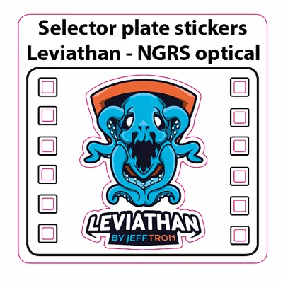 Selector Plate Stickers for Leviathan - NGRS Optical - JeffTron