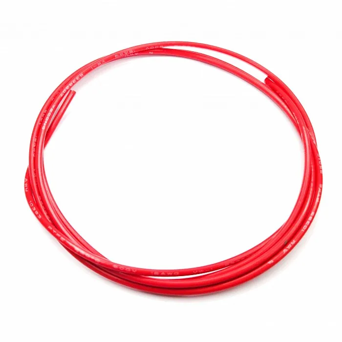 JeffTron Wire with Teflon Insulation (16 AWG) · Rojo