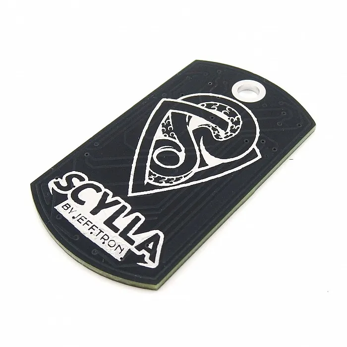 JeffTron Scylla Dog Tag Keychain