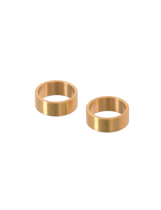 Barrel Copper Ring 2PCS