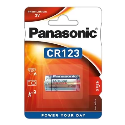 Pila Litio CR123A - PANASONIC