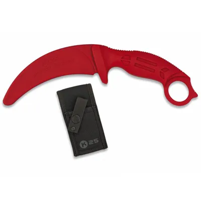 Cuchillo Entrenamiento Dummy 32335 Karambit Contact Trainer 10.2cm con Funda - K25