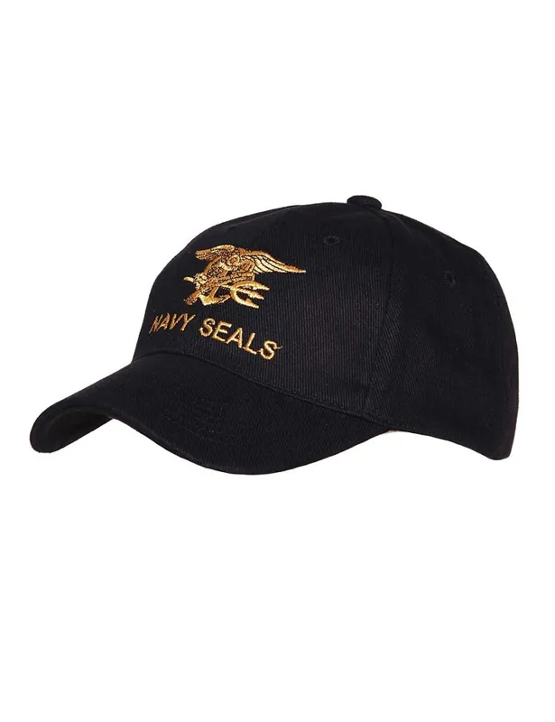 Baseball Cap Navy SEALs · Negro