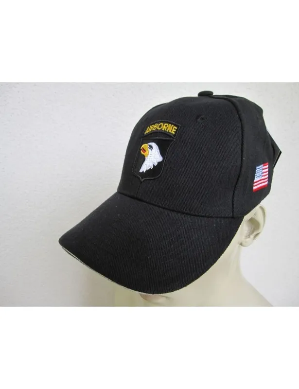 Baseball Cap 101ST Airbone · Negro