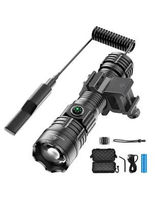 JF030 Flashlight W/ Push Button