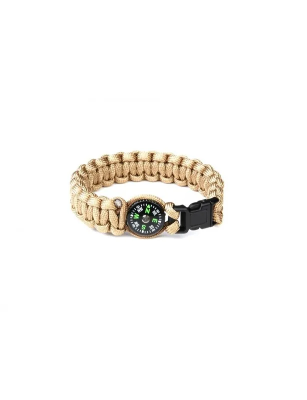 Paracord Compass 20cm - [101INC] · Tan / FDE