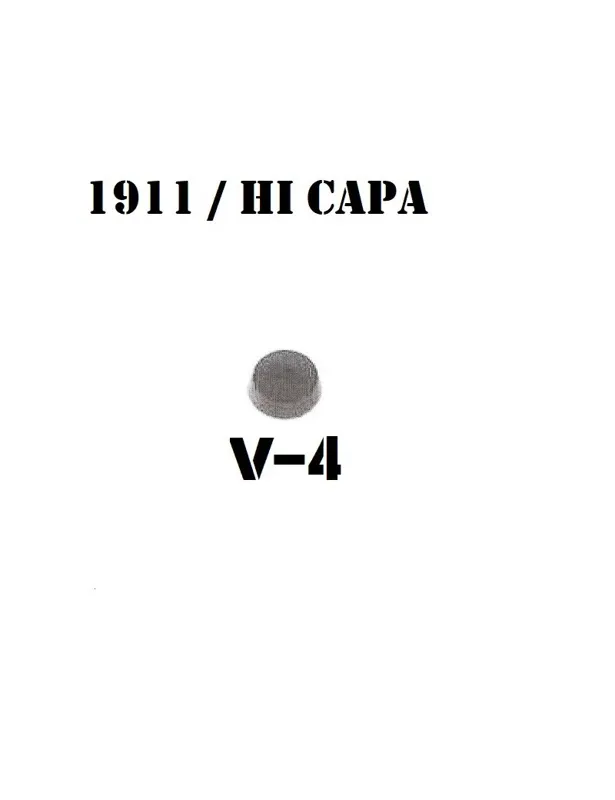 Piston Head 1911 / Hi-Capa - V-4