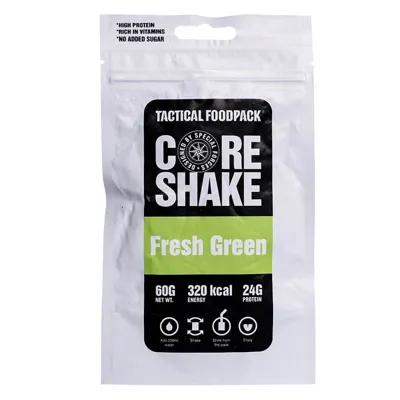 Batido de Proteinas en Polvo Core Shake Sabor Manzana (Vegetariano) - Tactical Foodpack