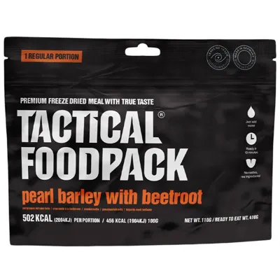 Comida Cebada Perlada con Remolacha (Vegetariano) - TACTICAL FOODPACK