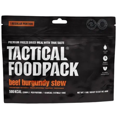 Comida Estofado de Ternera Bourguignon - Tactical Foodpack