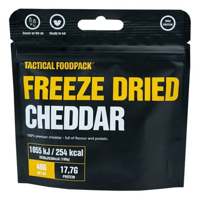 Snack Queso Cheddar Liofilizado (Vegetariano) - TACTICAL FOODPACK