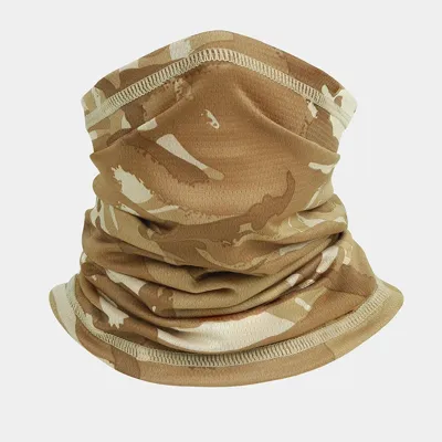 Tour de Cou Camouflage - Tube Respirant Multi-Positions, 24 Motifs 11 - Brun - BDU AIRSOFT
