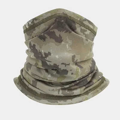 Tour de Cou Camouflage - Tube Respirant Multi-Positions, 24 Motifs 15 - Clair - BDU AIRSOFT
