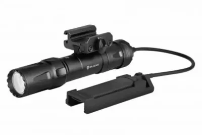 Tactical Flashlight Olight Odin 2,000 Lum. with Remote Push Button and Picatinny Mount - ContractorHouse