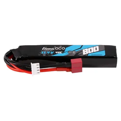Lihv Stick 800mAh 11.4V 50C (T-Plug) - Gens Ace