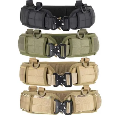 DELTA SIX Battle Belt MOLLE System Gürtel Mit Metall Schnalle