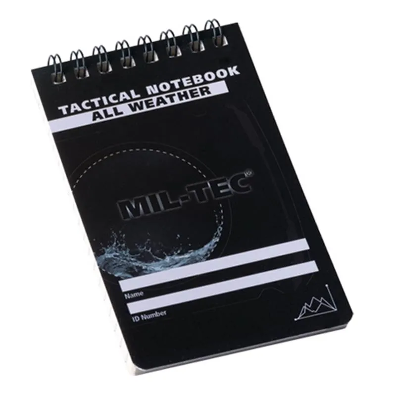 MilTec Libreta Impermeable Waterproof Small Tactical Notebook