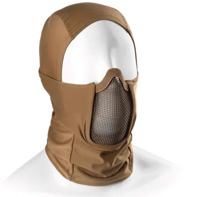 Mk.iii Sturmhaube / Balaclava Mit Steel Half Face Mask