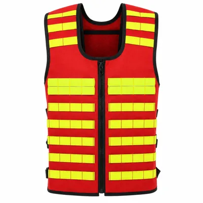 Work Vest MOLLE High-Vis - Zentauron