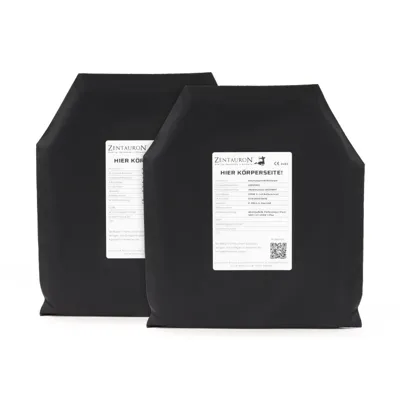 Soft Ballistic Plate Carrier (Pair) SAPI CUT VPAM 3 Plus - Zentauron