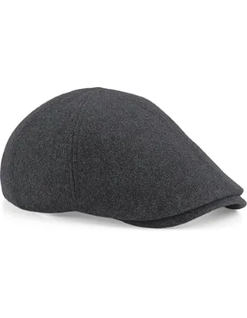 Schiebermütze Ivy Cap Melton Wool Charcoal
