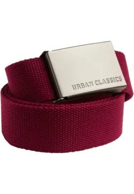 Canvas Gürtel 120 cm Urban Classic Burgundy