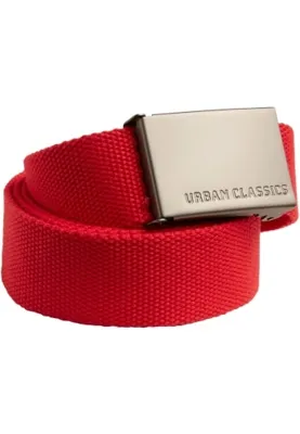 Canvas Gürtel 120 cm Urban Classic Rot