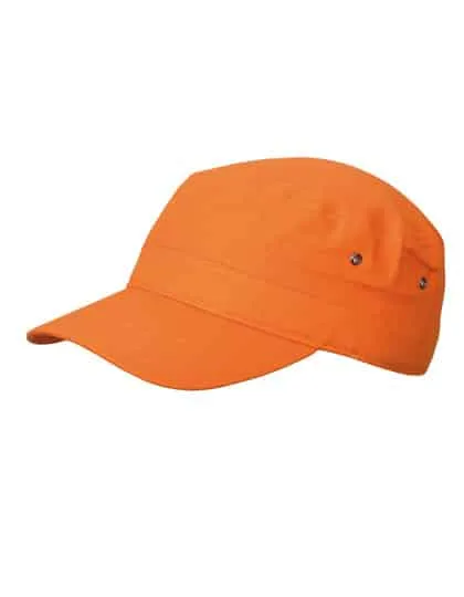 Military Cap · Naranja