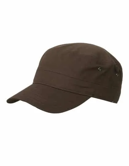 Military Cap · Marrón