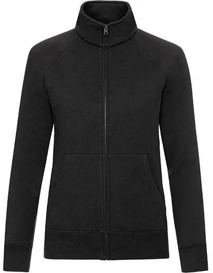 Ladys Sweat Jacket F442N · Negro
