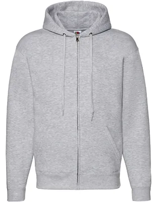 Hooded Sweat Jacket F401 Heather