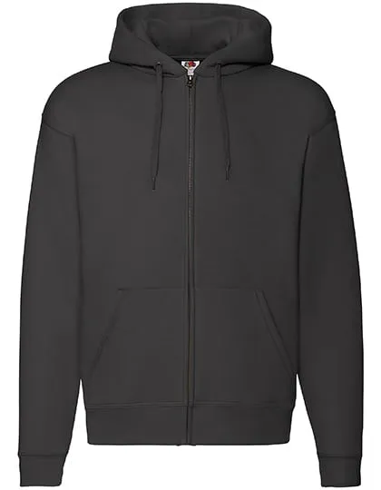 Hooded Sweat Jacket F401 · Negro