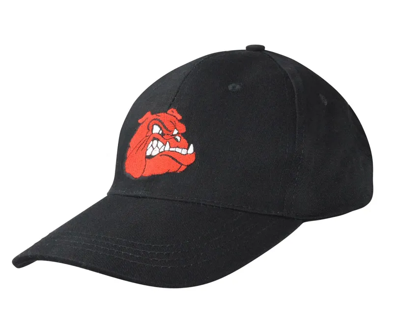 Baseball Cap Bulldog · Negro