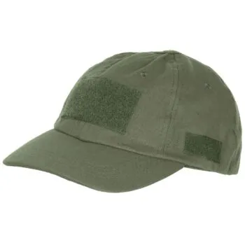 Einsatz-Cap Mit Klett · Verde / OD