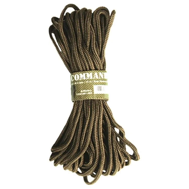 MilTec Cuerda Multiusos Commando Rope 15m · Coyote