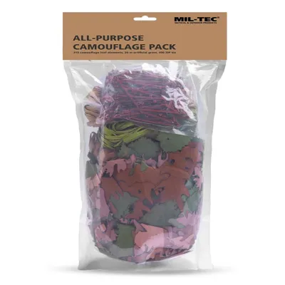Kit de All Purpose Camouflage Pack (con Hojas) - MIL-TEC
