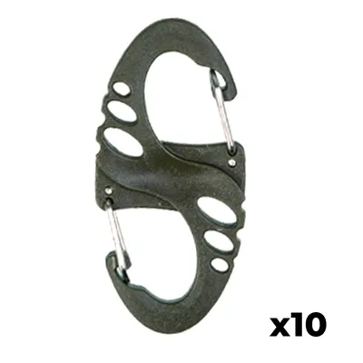 Mosqueton Tactical S-Hook Pack 10U - Mil-Tec