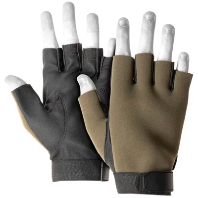 Half Finger Shooting Gloves - Invader Gear