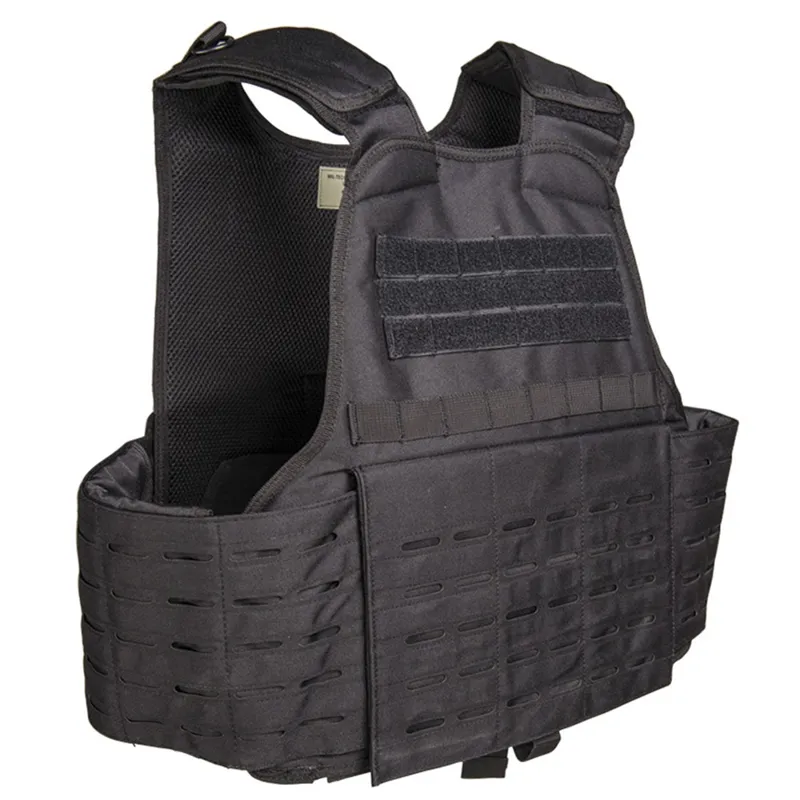 Cut Carrier Vest · Negro