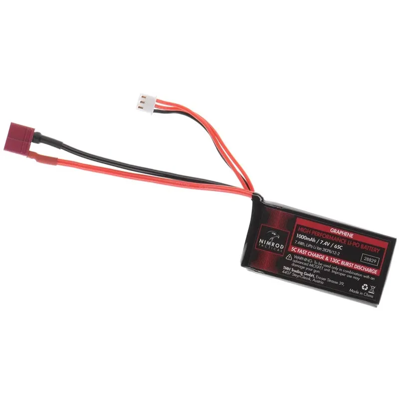 Nimrod LIPO Stick Mini 1000mAh 7.4V 65C Graphene (T-Plug)