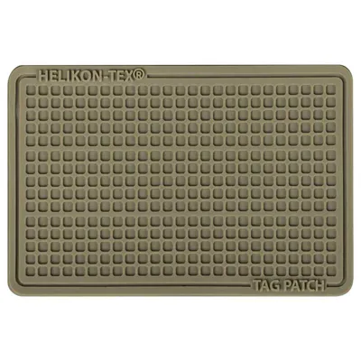 Set de Parches Goma Relieve Tag Patch 60 x 40 mm 3U - HELIKON-TEX