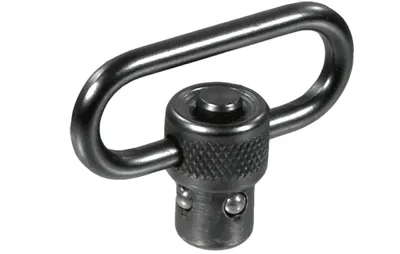 Standard Duty Push Button QD Sling Swivel, 1.25″ Loop