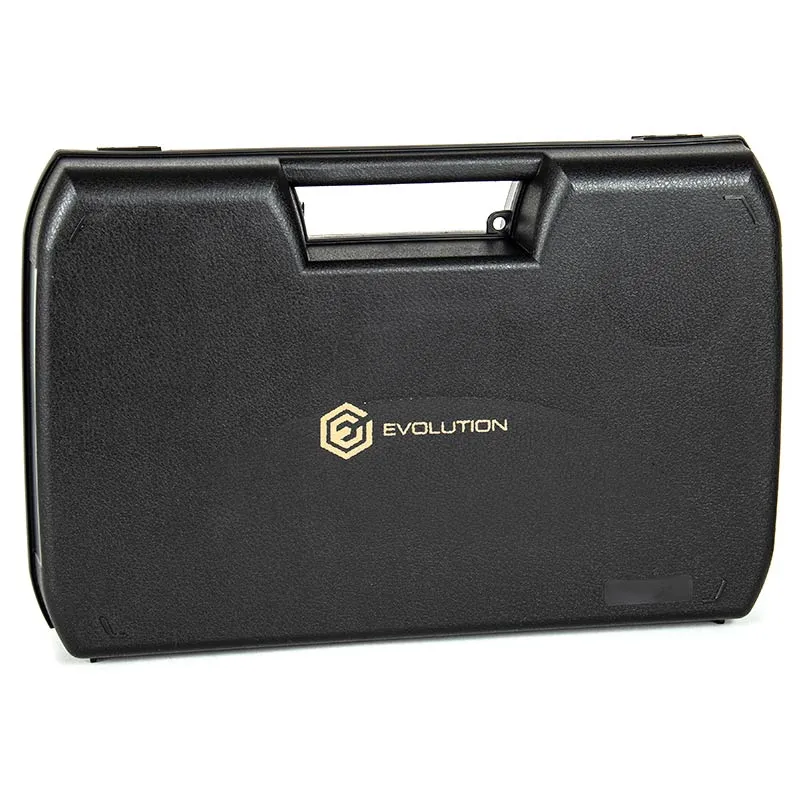 Evolution Maleta Rigida Porta Pistola Pistol Hard Case EA0515PC 32 cm · Negro