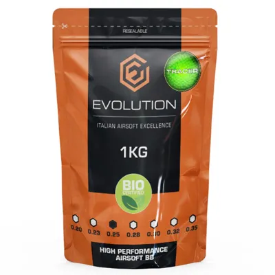 Bolas Bio 0.25g Trazadoras High Performance BBs 1kg - Evolution