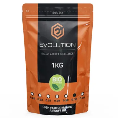 Bolas Bio 0.32g High Performance BBs 1kg - Evolution