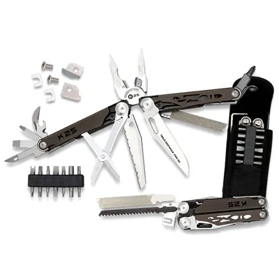Herramienta Alicate Multiusos 11152 Titanio con Funda - K25