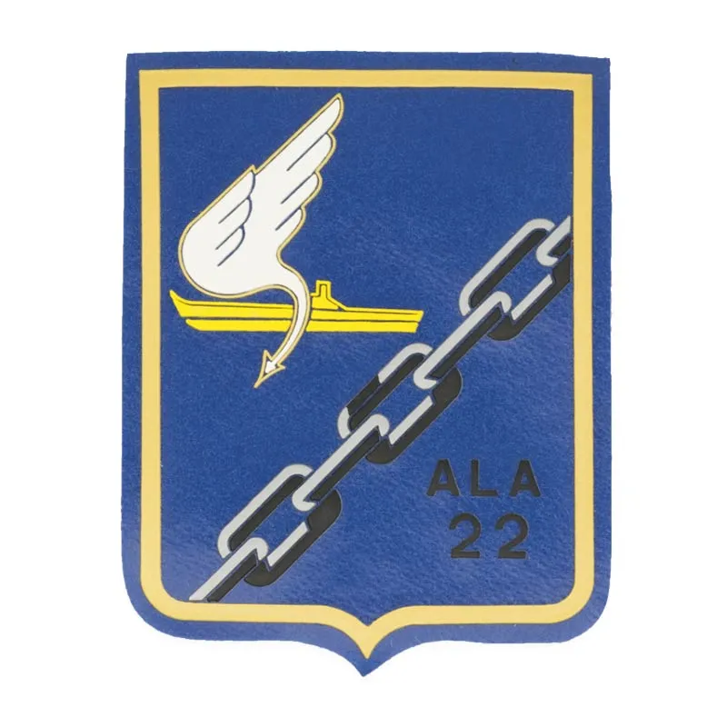 Barbaric Tela Ala 22 Patch · Azul
