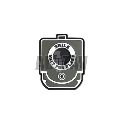 Smile and Wait Rubber Patch - JTG